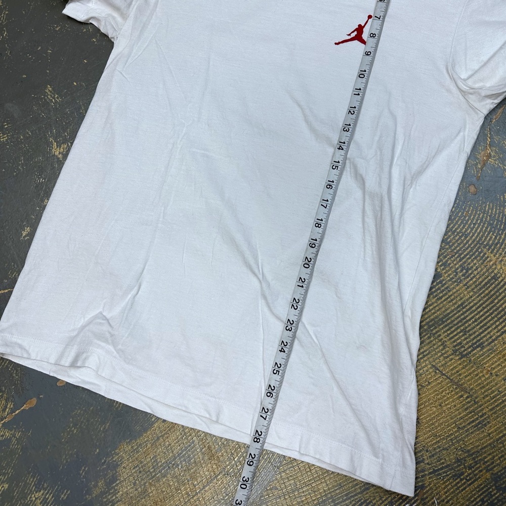 Air Jordan Jumpman Bred White Printed Shirt AQ2366-10A Medium - Picture 6 of 8